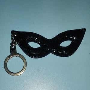 Kate Spade Glitter Masquerade Key Fob Chain